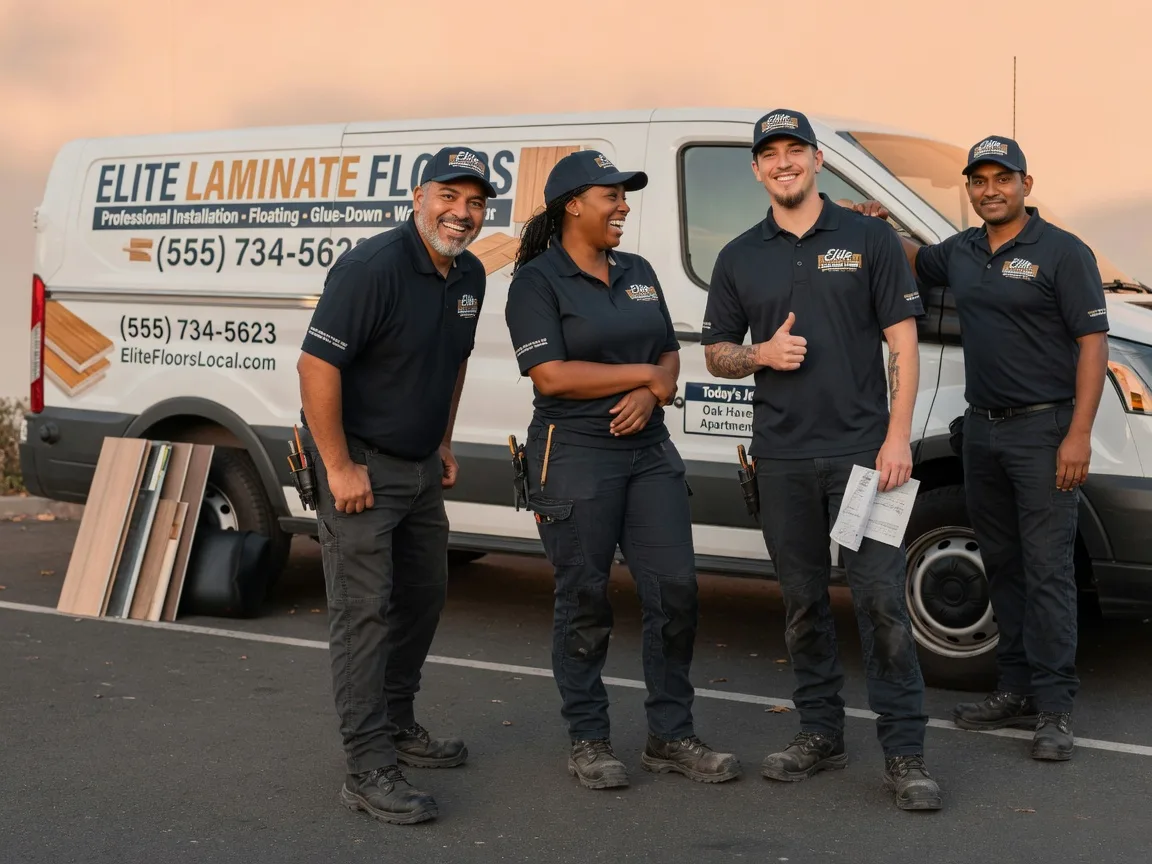 Laminate flooring installation company in Fowlerton, IN